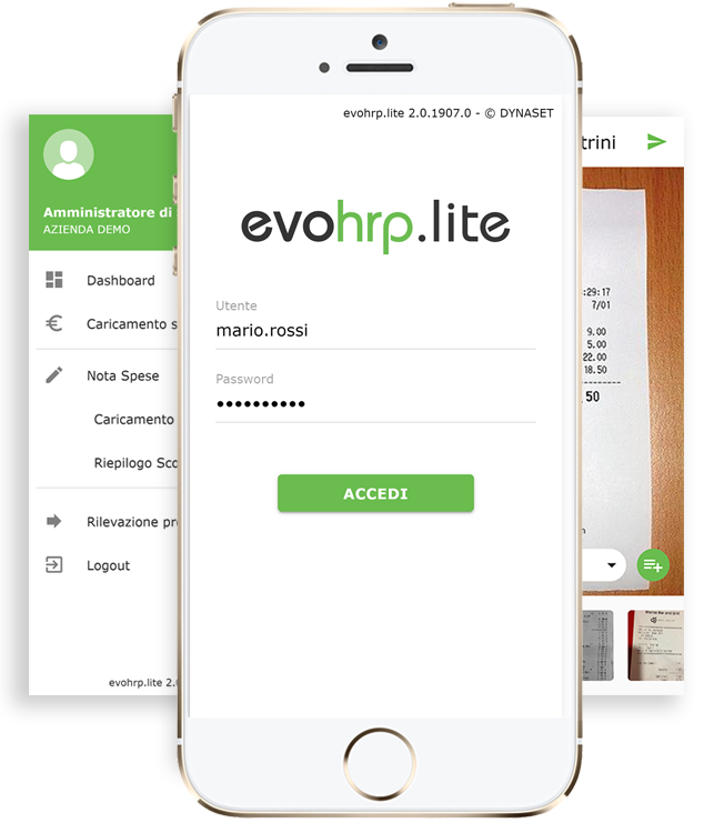 app dynaset hr gestionale